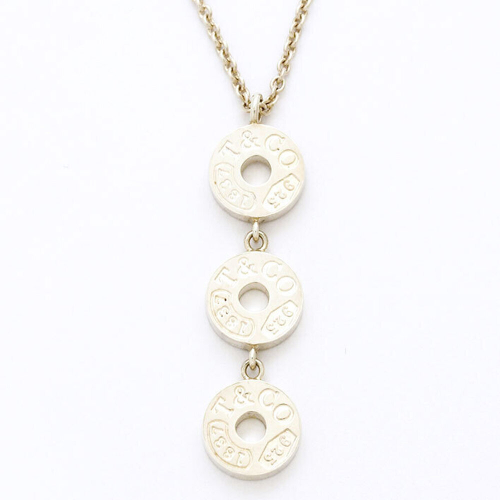 Tiffany Triple Circle Silver Pendant